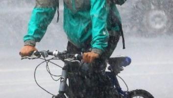 La foto de un 'rider' bajo la gota fría que no te debes creer