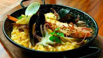 Arroz caldoso de mariscos