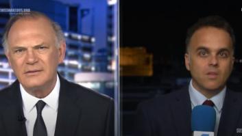 Lo que se ve en esta imagen del informativo de Pedro Piqueras desata la teoría más extravagante posible