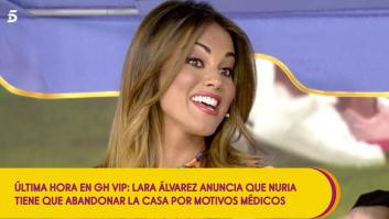 "Bueno...": la reacción de Lara Álvarez tras esta frase sobre su vida privada en 'Sálvame'