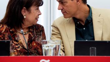 El PSOE estrena la campaña del 10-N con un enorme cartel en la sede de Ferraz