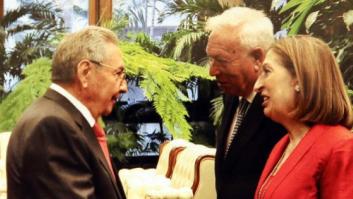 La reunión "extraordinariamente familiar" entre Raúl Castro, Margallo y Pastor
