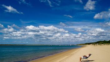 Capturan un extraño pez en Huelva tras una batalla encarnizada