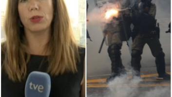 "¡Están disparando en este momento!": Mavi Doñate, periodista de TVE, atrapada en las cargas policiales en Hong Kong