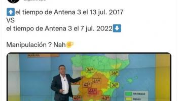 Un reputado meteorólogo responde tajante a mensajes negacionistas como este