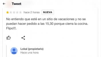 El dueño de un bar da la campanada con su respuesta a una clienta que flipó por el horario