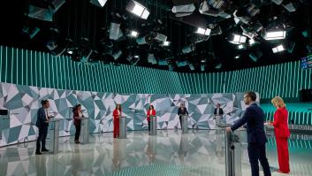 La izquierda ilusiona en el debate de Telemadrid