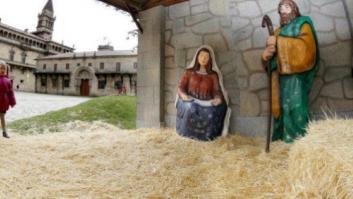 Roban el Baltasar (de tamaño real) del belén de Santiago de Compostela