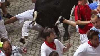Tercer encierro de sanfermines 2014: muy peligroso y con al menos dos corneados (VÍDEO)