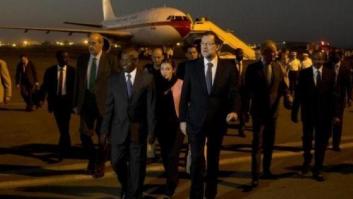 Rajoy visita por sorpresa Yibuti para felicitar la Navidad a los militares que luchan contra la piratería