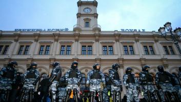 Más de 1.400 detenidos en Rusia en las protestas por la sentencia contra Navalny