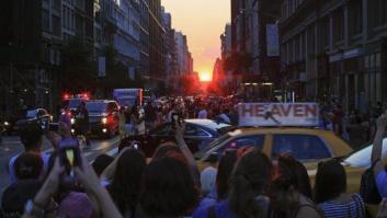 Manhattanhenge: la fascinante alineación solar con las calles de Manhattan (FOTOS)