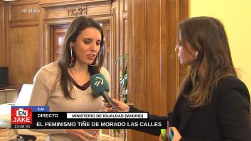 Así justifica ETB la "interesada filtración" del vídeo de Irene Montero sobre el 8-M y el coronavirus