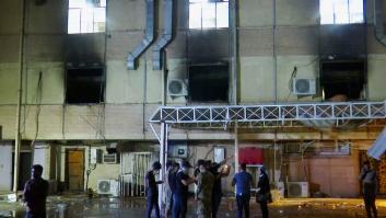 Al menos 82 muertos en Irak al incendiarse una UCI que trataba a pacientes de coronavirus