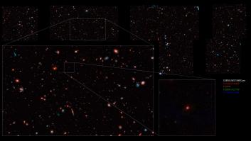 Nueva imagen del James Webb: descubre la que puede ser una de las galaxias más lejanas