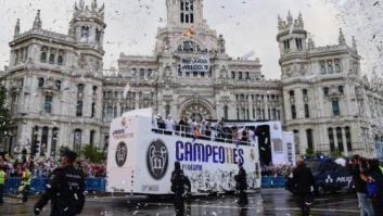 Todas las fotos de la felicidad madridista en la Cibeles