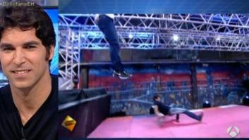 Cayetano Rivera revive su fractura de peroné en 'El Hormiguero'