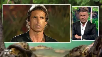 La bronca de Jorge Javier Vázquez a un concursante de 'Supervivientes': "Eres un auténtico coñazo"