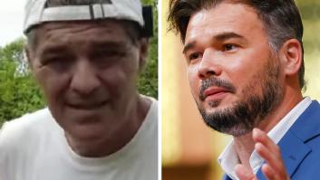 Frank Cuesta le manda un mensaje a Rufián y se desata el intercambio de tuits más inesperado