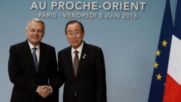 El futuro de Israel y Palestina se debate en París