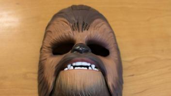¿Cómo es una auténtica máscara de Chewbacca?