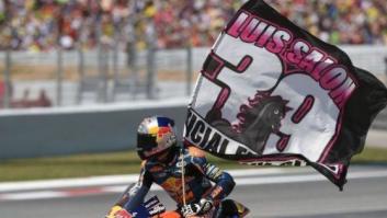 El emotivo homenaje a Luis Salom en el circuito de Montmeló