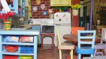 Una artista brasileña construye el apartamento de 'Friends' en papel (FOTOS)