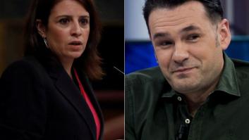 Adriana Lastra responde a un tuit de Iñaki López: "Mire en la bancada de la derecha"