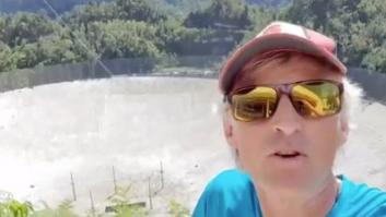 Una alerta de la NASA obliga a Jesús Calleja a parar un rodaje