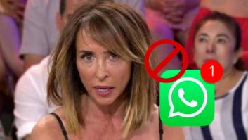 Estos son los colaboradores de 'Sálvame' a los que María Patiño ha bloqueado en WhatsApp