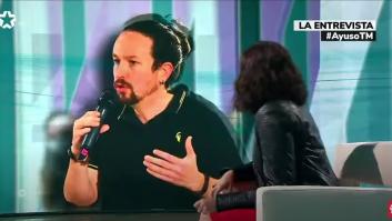 Le piden a Ayuso que diga algo positivo de Pablo Iglesias: la cosa empieza bien pero acaba mal