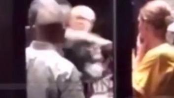 La bronca a puñetazo limpio de Justin Bieber en Cleveland