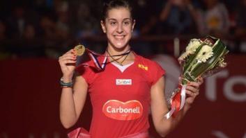 Carolina Marín se despide de Río a ritmo de samba