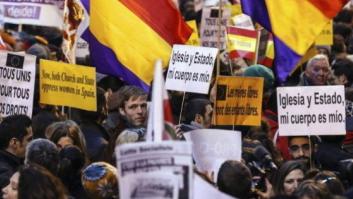 Unas 2.000 personas se concentran en Bruselas contra la nueva ley del aborto