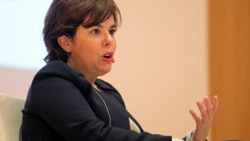 La ex vicepresidenta Sáenz de Santamaría pide "moderación y diálogo" "aunque no esté de moda"