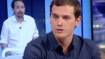Rivera: "Moragas (PP) e Irene Montero (Podemos) se fueron del debate en el mismo coche oficial"