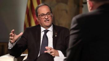 Torra: "Seguiré hablando de autodeterminación con las consecuencias que implique"