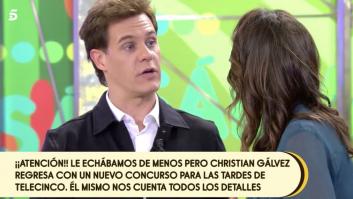 Christian Gálvez reaparece en 'Sálvame' tras el fin de 'Pasapalabra': y dice lo que todos estaban esperando