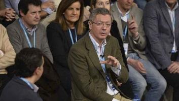 Gallardón "discrepa" de la sentencia sobre el escrache a Santamaría y el PP afirma que "legitima" la violencia