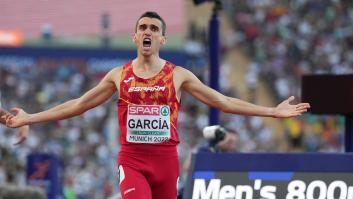 Mariano García, campeón de Europa de los 800 metros