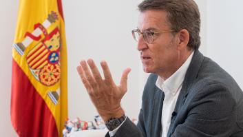 Feijóo: "Me sorprende que sigan insistiendo en que el PP es un partido de mangantes"