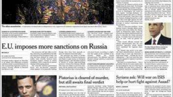 Diada 2014: La 'V' independentista en la prensa nacional... e internacional (FOTOS)