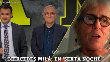 Sardà confiesa que estuvo en la cama con Mercedes Milá, pero tiene truco