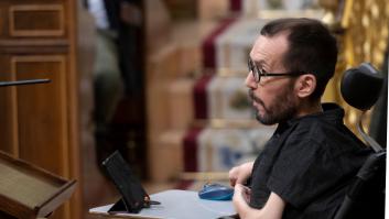 Echenique señala a la derecha y dice claramente qué es "ser patriota de verdad"