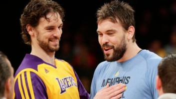 Los hermanos Gasol, a favor del 'derecho a decidir' en Cataluña