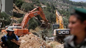 Religiosos católicos y ortodoxos chocan con el Ejército de Israel para defender una tierra cerca de Belén (FOTOS)