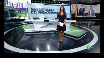 El emotivo momento que vivió Cristina Saavedra ('LaSexta Noticias') cinco minutos antes de esta imagen