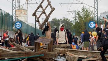 Los Mossos identifican el coche de una hija de Torra en un intento de cortar el AVE
