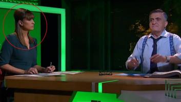 La broma de El Gran Wyoming tras el pacto entre el PSOE y Podemos que deja a Sandra Sabatés con cara de pocos amigos