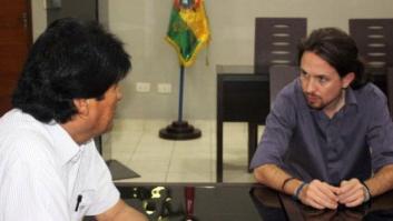 Pablo Iglesias se reúne con Evo Morales en el inicio de su gira latinoamericana